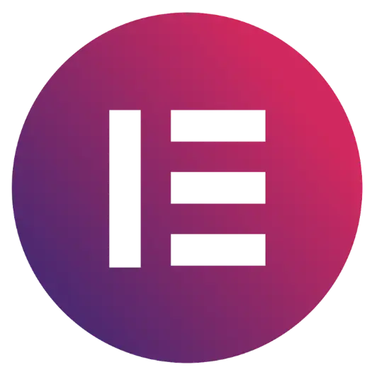 Logo d'Elementor : Un design distinctif représentant l'outil de création de site web Elementor.